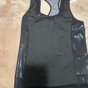 Crowned Athletics Black Crown Design Racerback Tank XS NWT